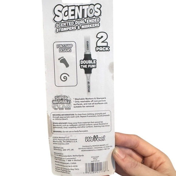 Scentos Dual-Ended Markers 2-Pack - Picture 2 of 2